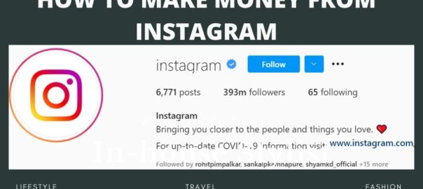 Make money from Instagram
