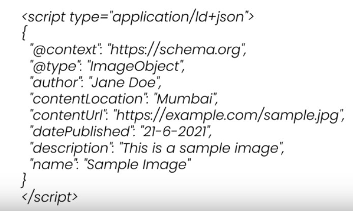 Image structured data