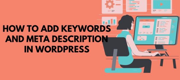 How to add keywords and meta description