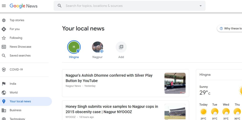 Google Prioritizing Local News With Latest Update.