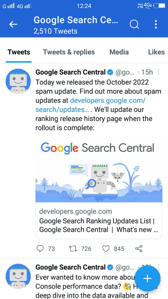 Google search central announce October 2022 spam update