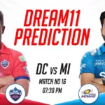 Mi vs DC Today Dream11 Prediction