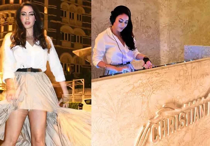 DJ Nina Shah Steals the Show at Dior Fall 2023 Event at Gateway of India